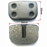 Brake pad for Pocket bike T02