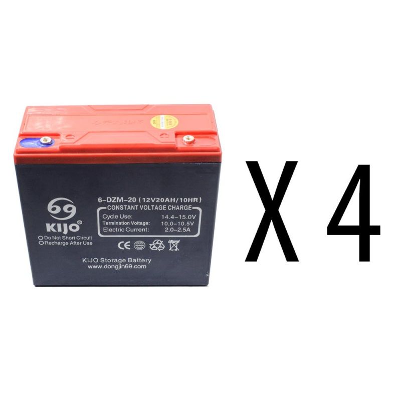 Chargeur 48V 2.5ah pour batterie au plomb - PITRIDER France