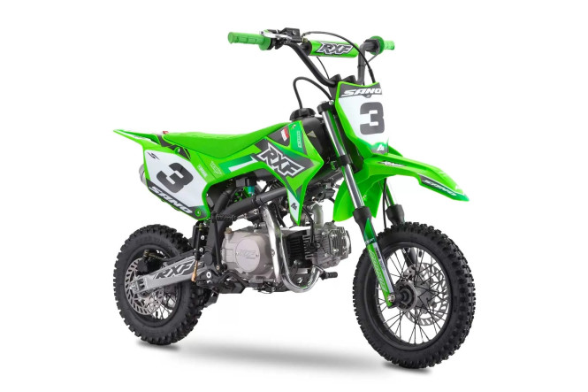 DIRT BIKE SANO RXF ROOKIE 110CC SEMI-AUTO VERT 2024