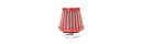 Air filter steel ø38mm - Red