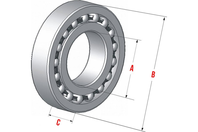 Roulement de roue NTN 6202-2RS Double étanchéité